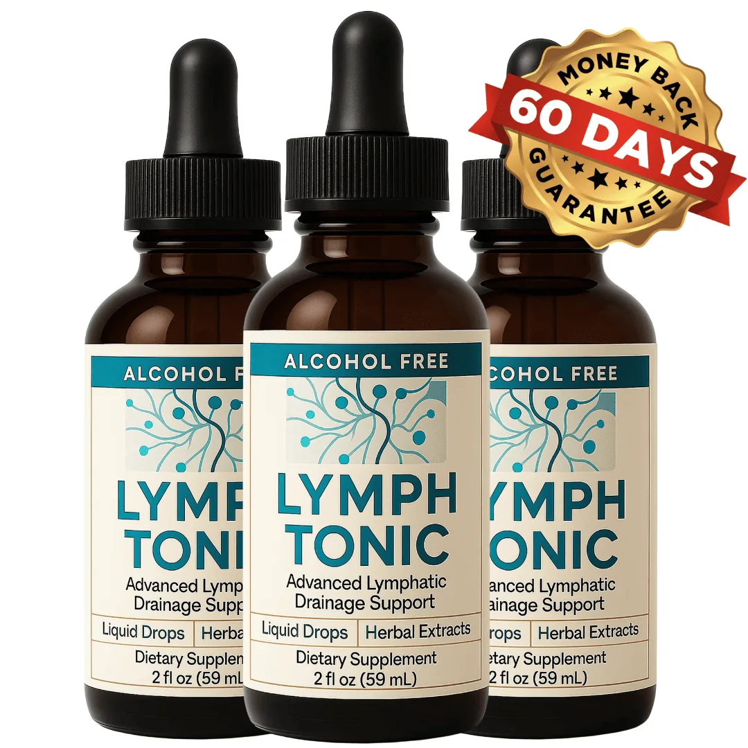 Three-bottle LymphTonic pack